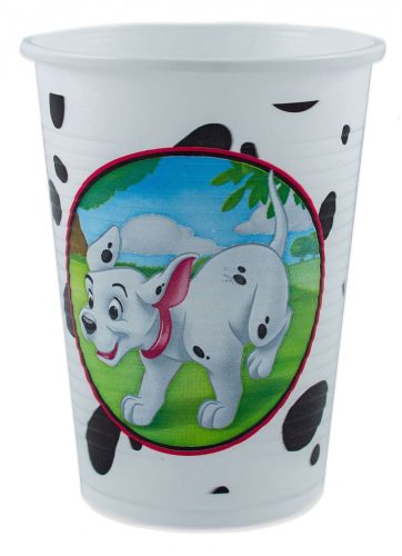 Disney 101 Dalmatians Play plastic cup 8 pcs 200 ml