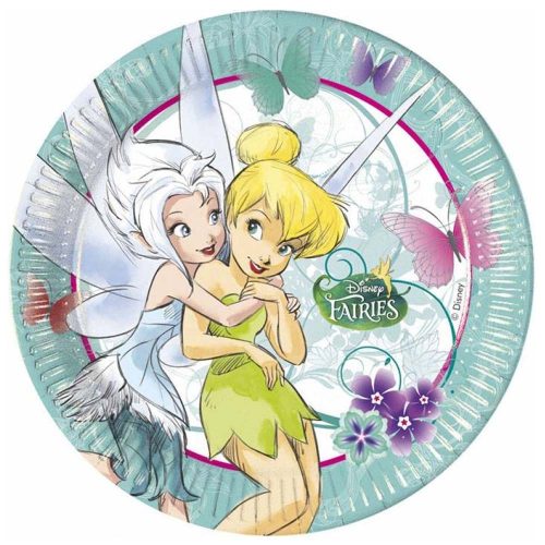 Disney Fairies Fairyland paper plate 8 pcs 23 cm