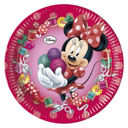 Disney Minnie Sweet paper plate 8 pieces 23 cm