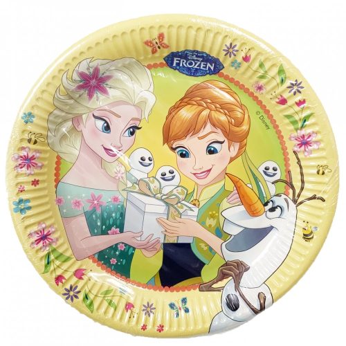 Disney Frozen Fever paper plate 8 pcs 23 cm
