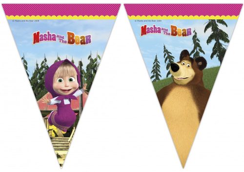 Masha and the Bear Flag banner 2,3 m