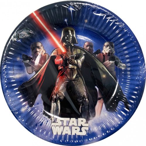 Star Wars Lightsaber paper plate 8 pcs 20 cm