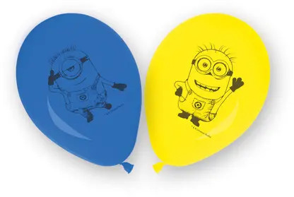 Minions The Rise of Gru balloon, 8-piece set