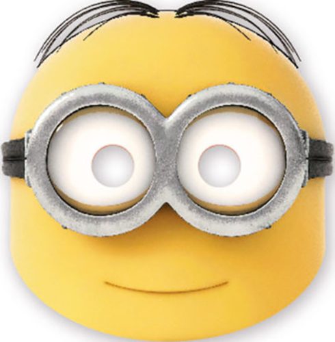 Minions The Rise of Gru mask, set of 6