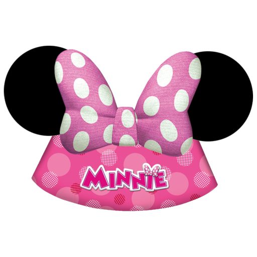 Disney Minnie  Junior party hat, shako 6 pcs