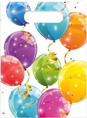 Sparkling Balloons, Party bag (6 pieces)