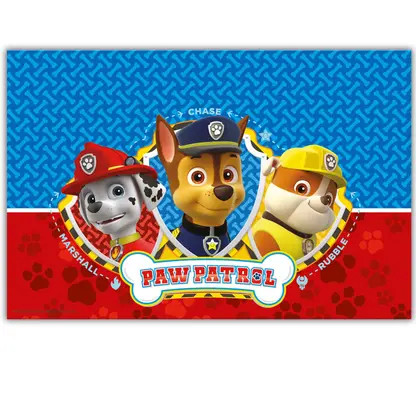 Paw Patrol Ready For Action plastic Tablecover 120x180 cm