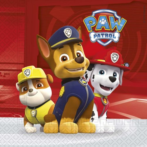 Paw Patrol Ready for Action Napkin (20 pieces)