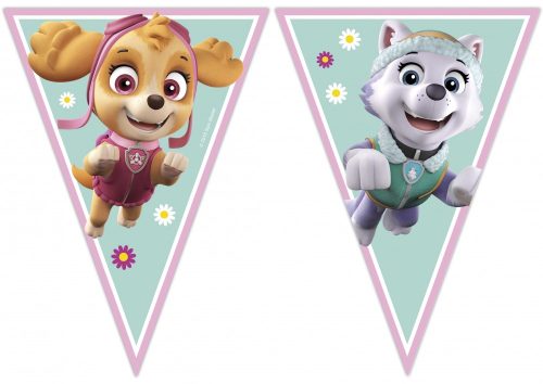 Paw Patrol Skye and Everest bunting