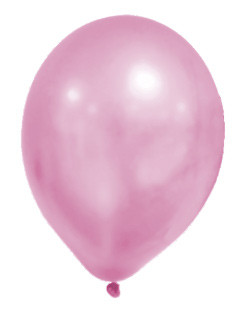 metallic Pink Pastel air-balloon, balloon 8 pieces