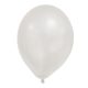 metallic White Pastel air-balloon, balloon 8 pieces