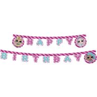 LOL Surprise Glitterati Happy Birthday banner 2 m