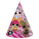 LOL Surprise Glitterati party hat, shako set of 6