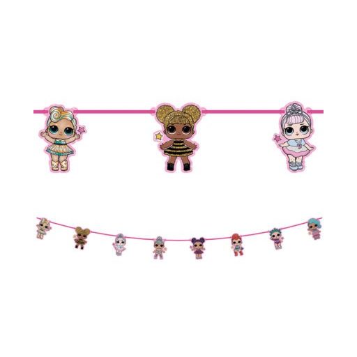 LOL Surprise Glitterati paper garland