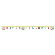 Peppa Pig Messy Play Happy Birthday sign