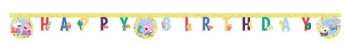 Peppa Pig Messy Play Happy Birthday sign