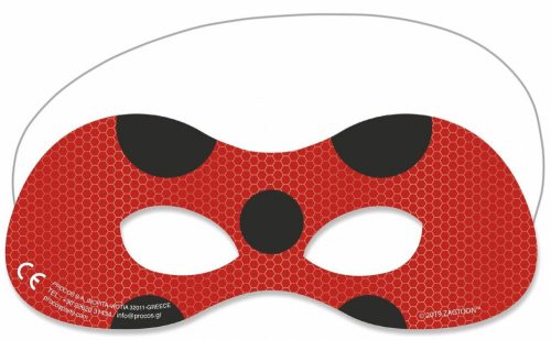 Miraculous Ladybug Hero mask, mask 6 pieces