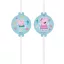 Peppa Pig Messy Play paper straw, set of 4 FSC