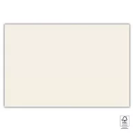   Colour Unicolour Cream, Cream-colored paper tablecloth 120x180 cm FSC