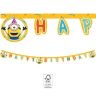 Minions The Rise of Gru Happy Birthday sign FSC 2 m