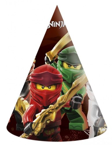 Lego Ninjago Party hat, hat 6 pcs.