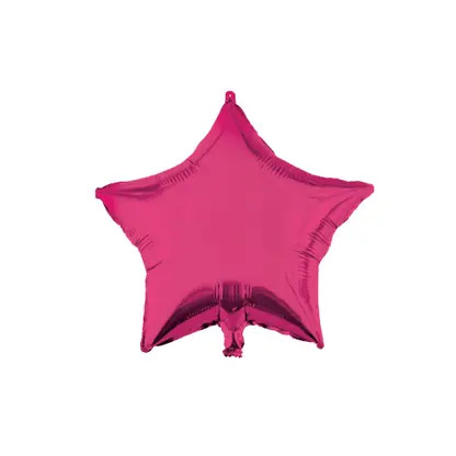 Pink Star, Pink Star foil balloon 46 cm