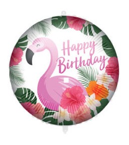 Flamingo foil balloon 46 cm