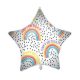 Happy Birthday Rainbow Star foil balloon 46 cm