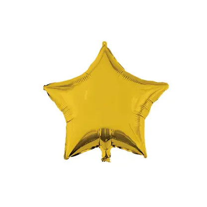 Gold Star, Gold Star foil balloon 46 cm