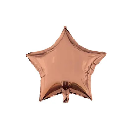 Rose Star, Pink Star foil balloon 46 cm