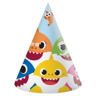 Baby Shark Fun in the Sun party hat, 6 pcs