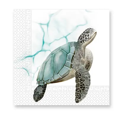 Turtle Sea Turtle napkin 20 pieces 33x33 cm