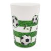 Football Soccer Field plastic cup 2 pieces set 230 ml