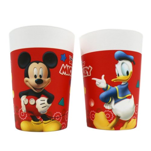 Disney Mickey Playful plastic cup 2 pcs set 230 ml