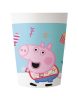 Peppa Pig Messy Play plastic cup 2 pcs set 230 ml