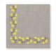 Floral Yellow Flowers napkin 20 pcs 33x33 cm
