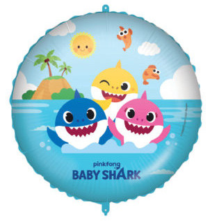 Baby Shark Fun in the Sun foil balloon 46 cm