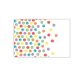 Color Party Dots plastic Tablecover 120x180 cm