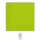 Colour Unicolour Green Light Green Napkin, Pack of 20, 33x33 cm FSC
