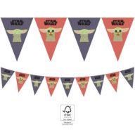 Star Wars The Mandalorian flag garland FSC 2.3 m