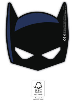 Batman Rogue Rage mask, mask 6 pieces FSC