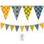 Harry Potter Hogwarts Houses flag garland FSC 2.3 m