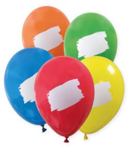 Write-on air-balloon, balloon 6 pieces