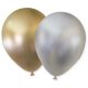 Shiny silver, Gold air-balloon, balloon 6 pcs