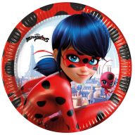 Miraculous Ladybug Hero paper plate 8 pcs 23 cm FSC