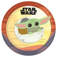 Star Wars The Mandalorian paper plate 8 pcs 23 cm FSC