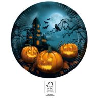 Halloween Sensations paper plate 8 pcs 23 cm FSC