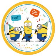 Minions The Rise of Gru paper plate 8 pcs 23 cm FSC