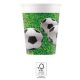 Football Soccer Field paper cup 8 pcs 200 ml FSC