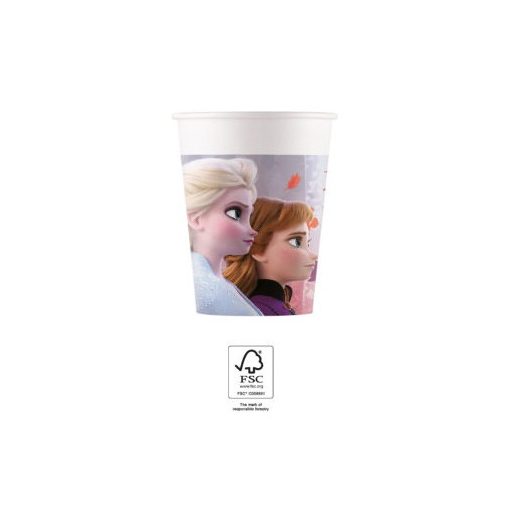 Disney Frozen Leaf paper cup 8 pcs 200 ml FSC